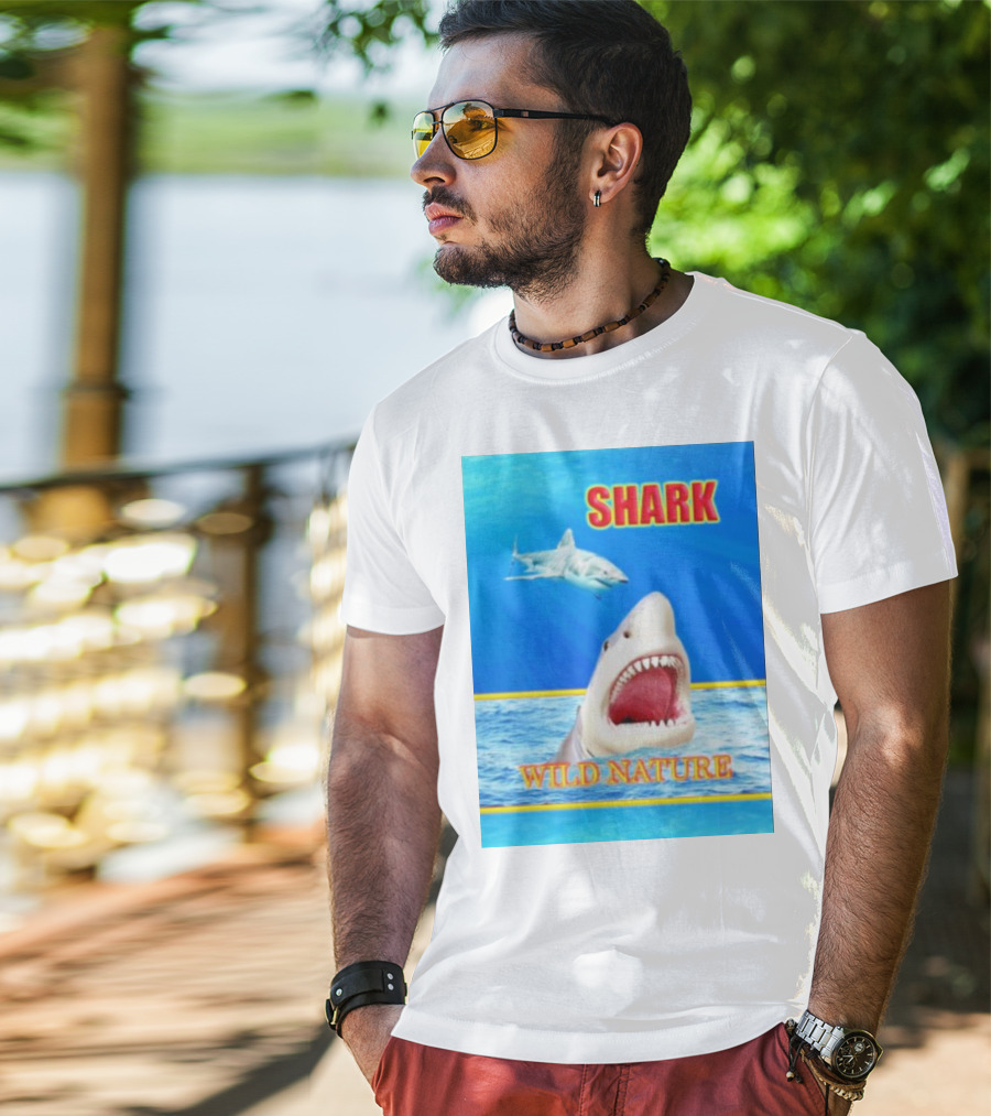 Shark Wild Nature Ocean Scene T-Shirt