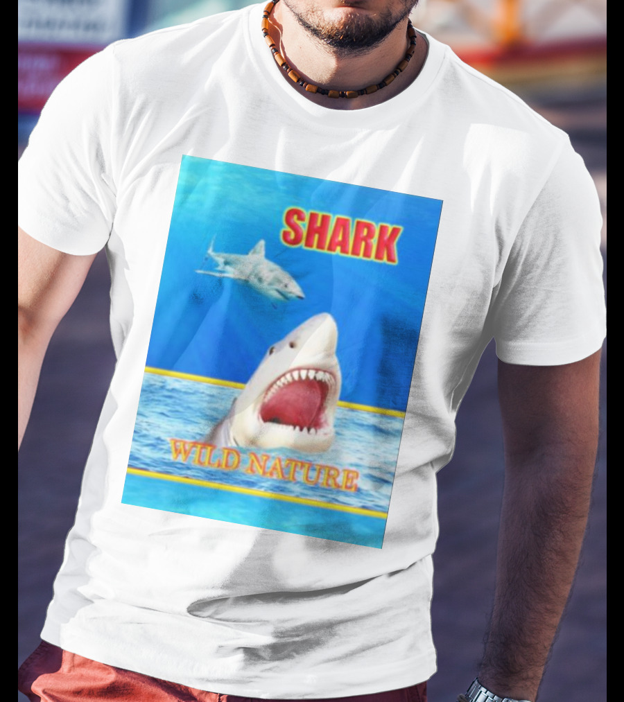 Shark Wild Nature Ocean Scene T-Shirt