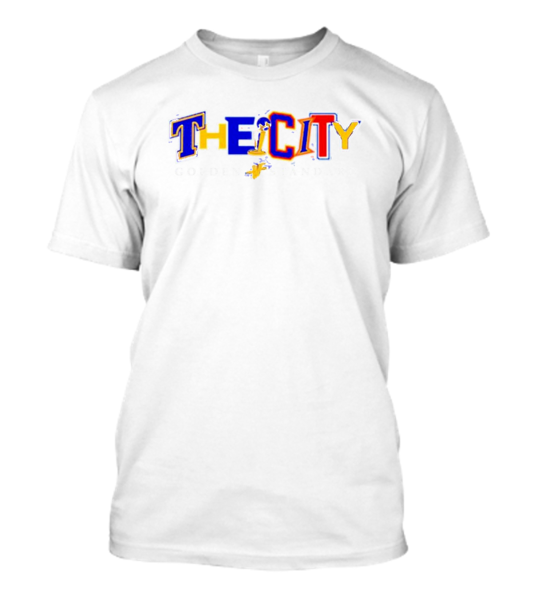 The City Golden Standard Mixed Font Basketball T-Shirt