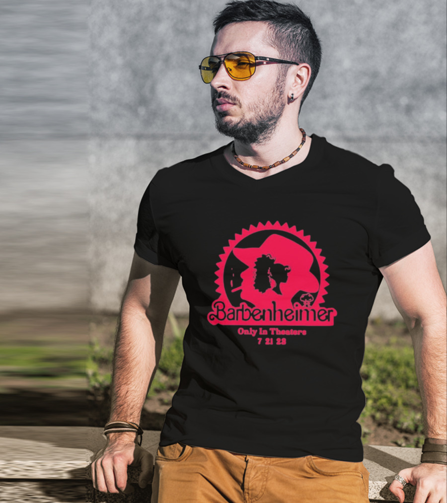 Barbenheimer Only In Theaters 7 21 23 T-Shirt