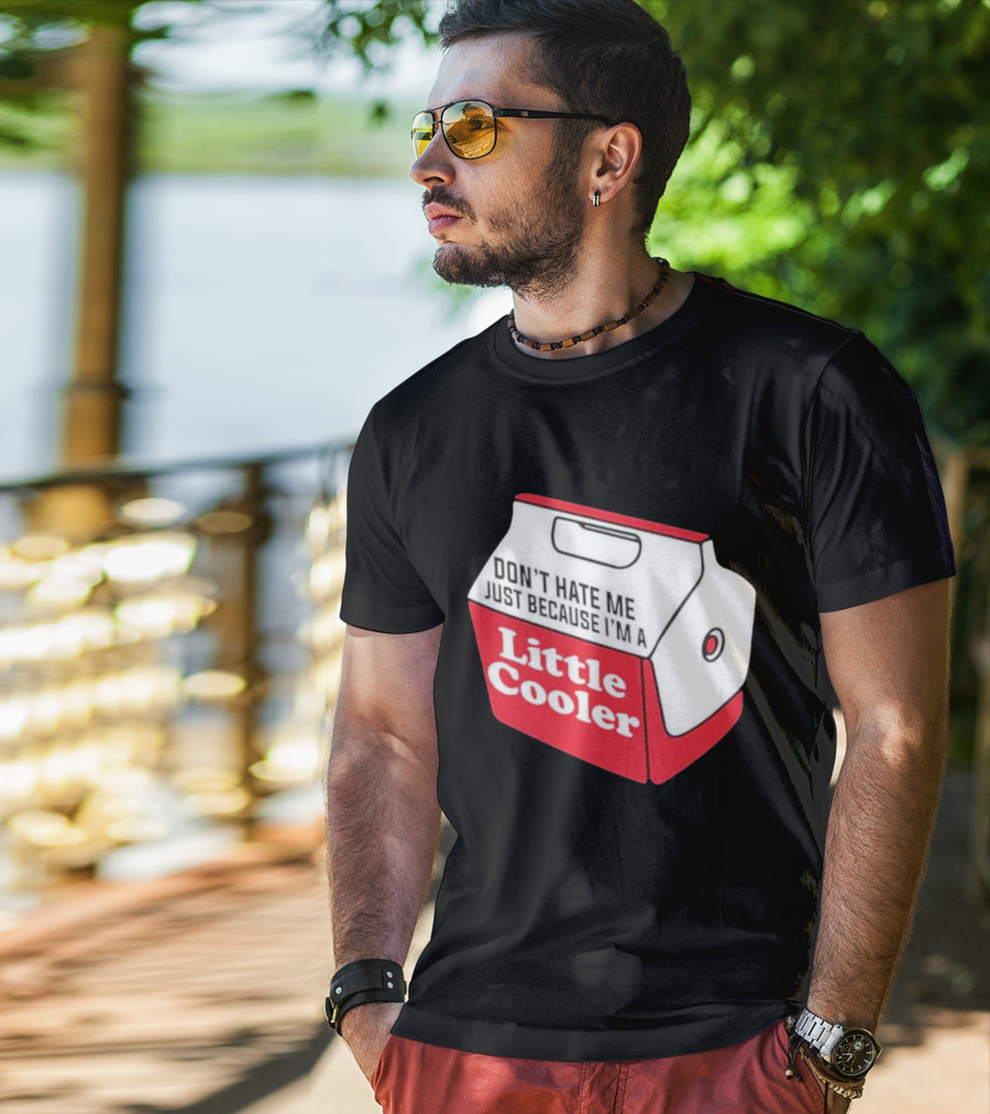 Don’t Hate Me Just Because I’m A Little Cooler Retro Icebox T-Shirt