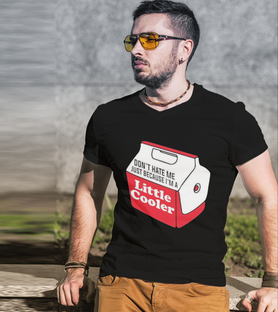 Don’t Hate Me Just Because I’m A Little Cooler Retro Icebox T-Shirt