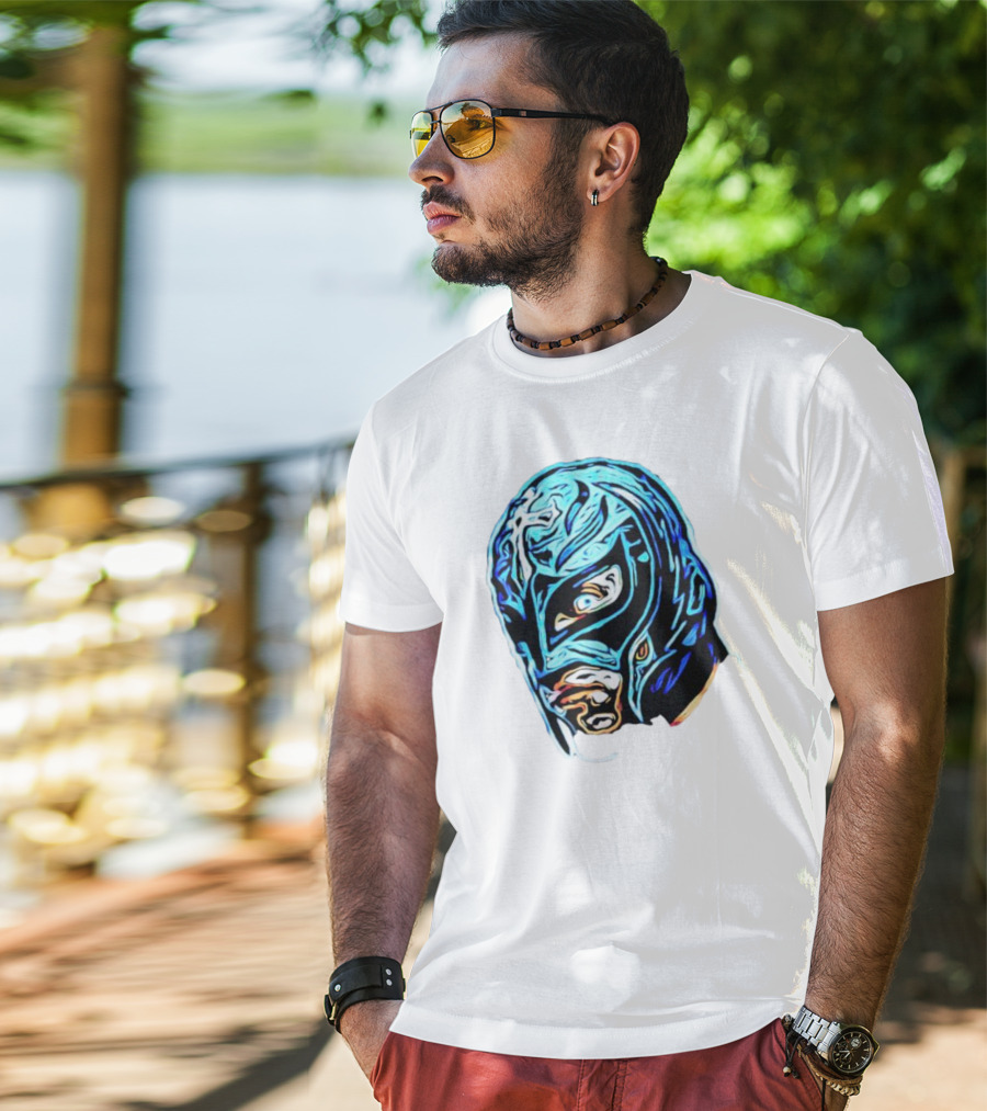 El Super Duper Niño Lucha Libre Mask T-Shirt