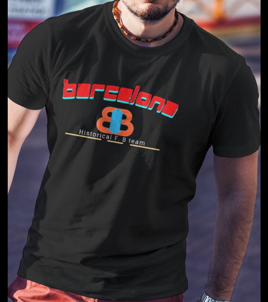 Barcelona Historical F. B Team T-Shirt