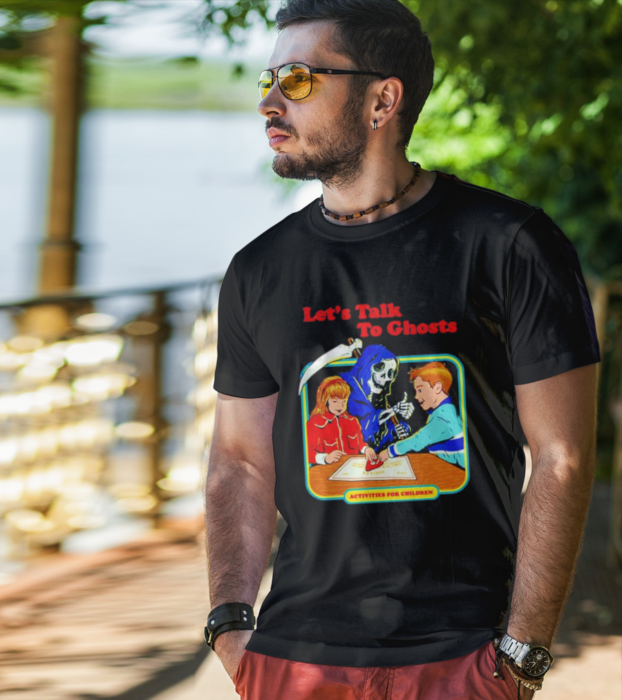 Let’s Talk To Ghosts Activities For Children T-Shirt
