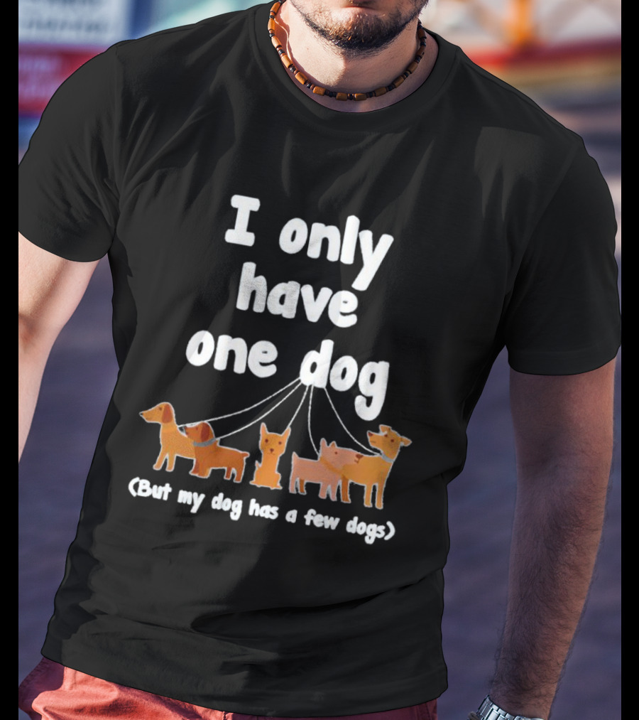 I Only Have One Dog But My Dog Has A Few Dogs T-Shirt