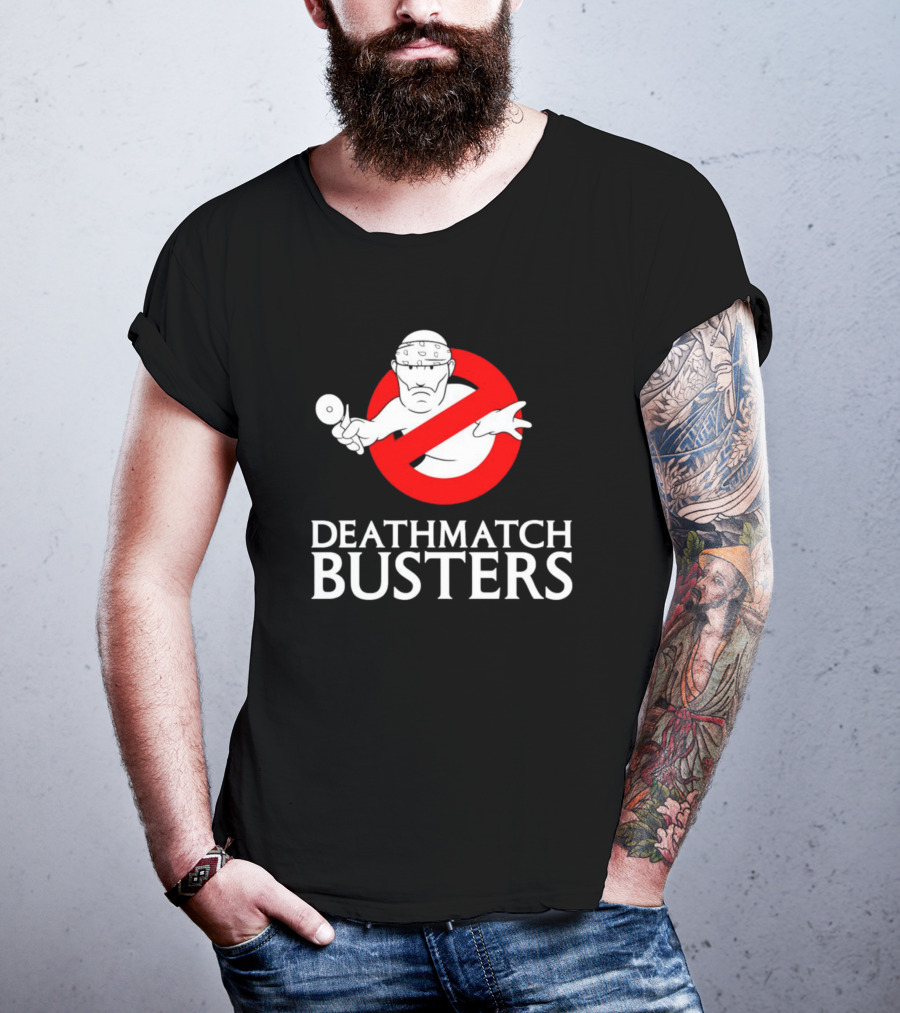 Matt Cardona Deathmatch Busters Ghostbusters T-Shirt