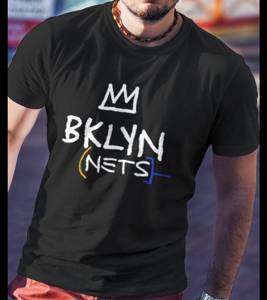 BKLYN Nets Basquiat Crown T-Shirt