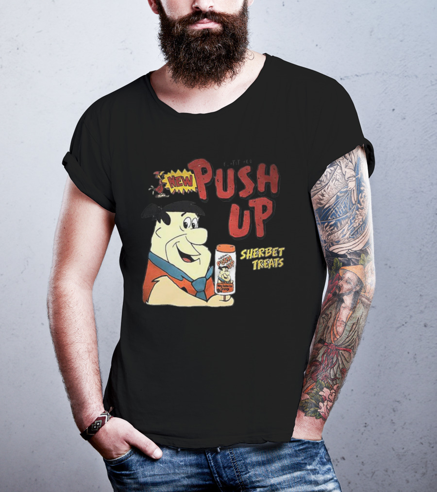 Fred Flintstone New Push Up Sherbet Treats T-Shirt