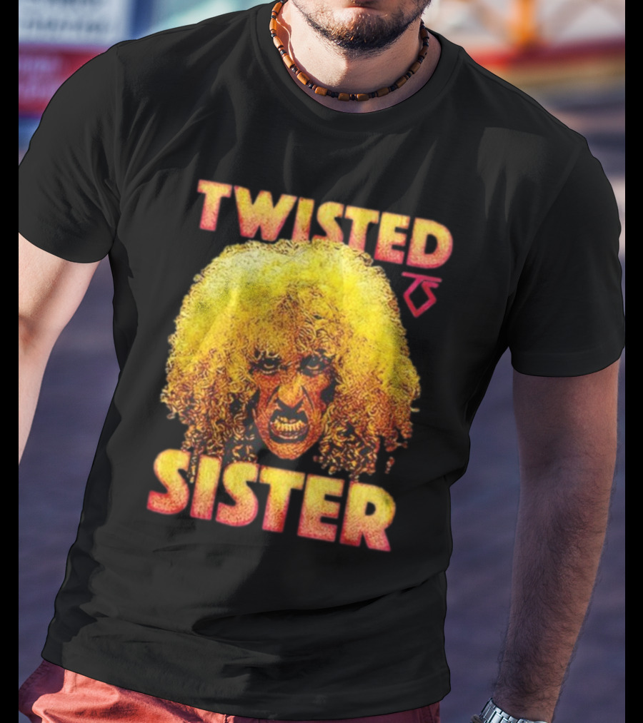 Twisted Sister Dee Snider Iconic Hair T-Shirt