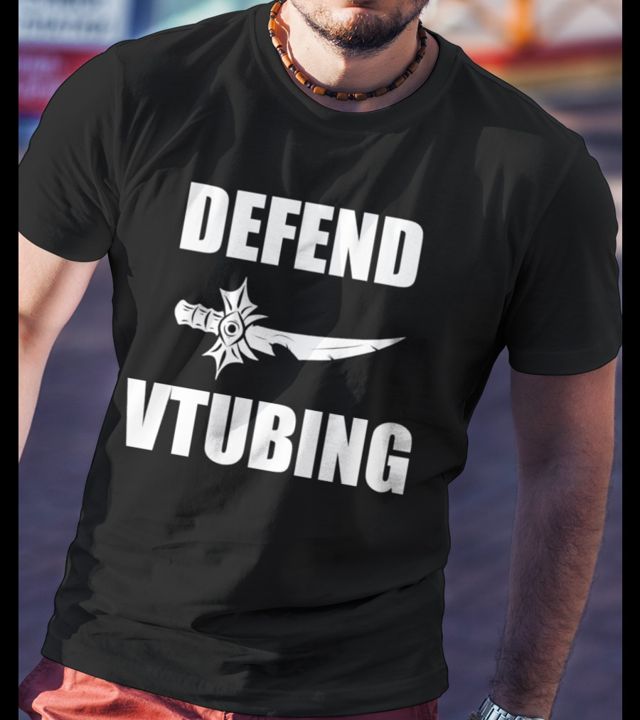 Defend Vtubing Sword T-Shirt