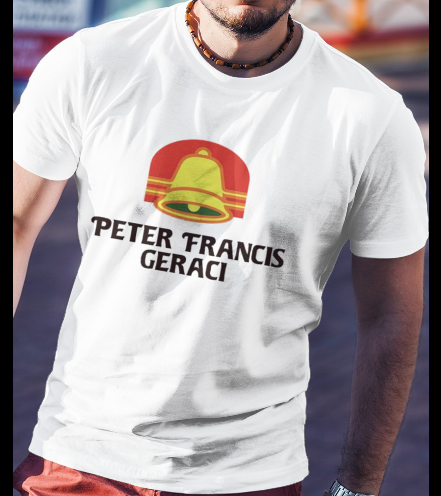 Harebrained Peter Francis Geraci Bell T-Shirt