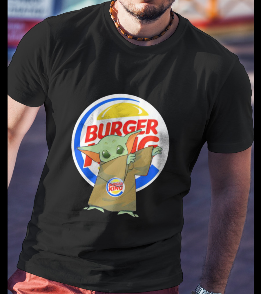 Baby Yoda Holding Burger King T-Shirt