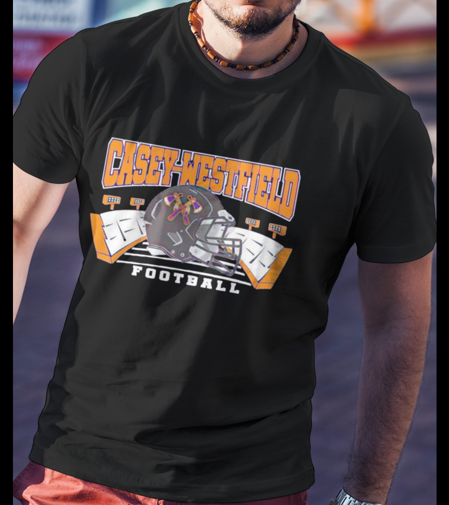 Casey Westfield Football Stadium Helmet T-Shirt