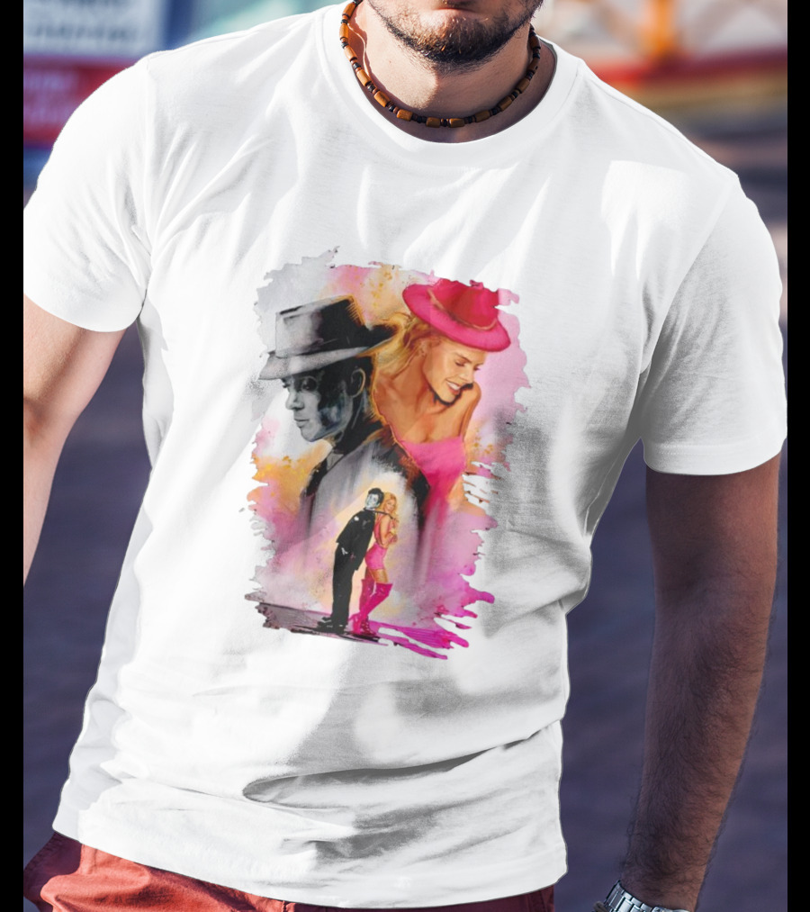 Barbie Oppenheimer Crossover Art Fusion T-Shirt
