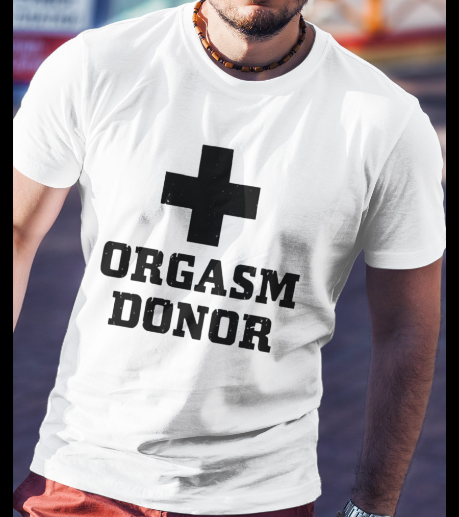 Grailz Orgasm Donor Cross T-Shirt