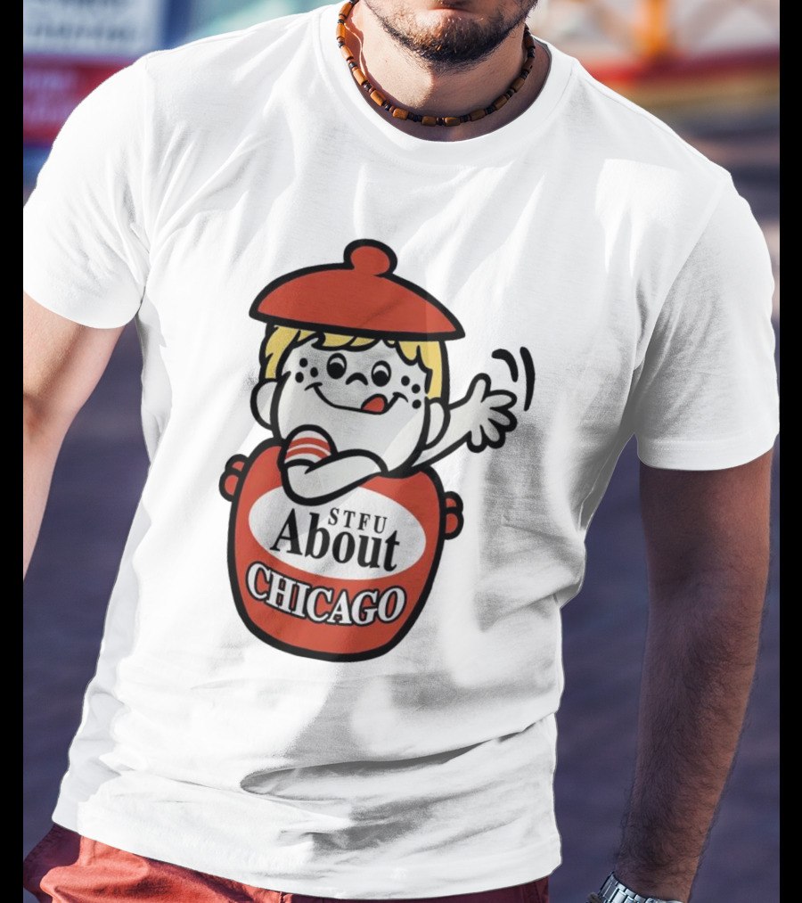 STFU About Chicago Cookies Boy Iconic Jar T-Shirt