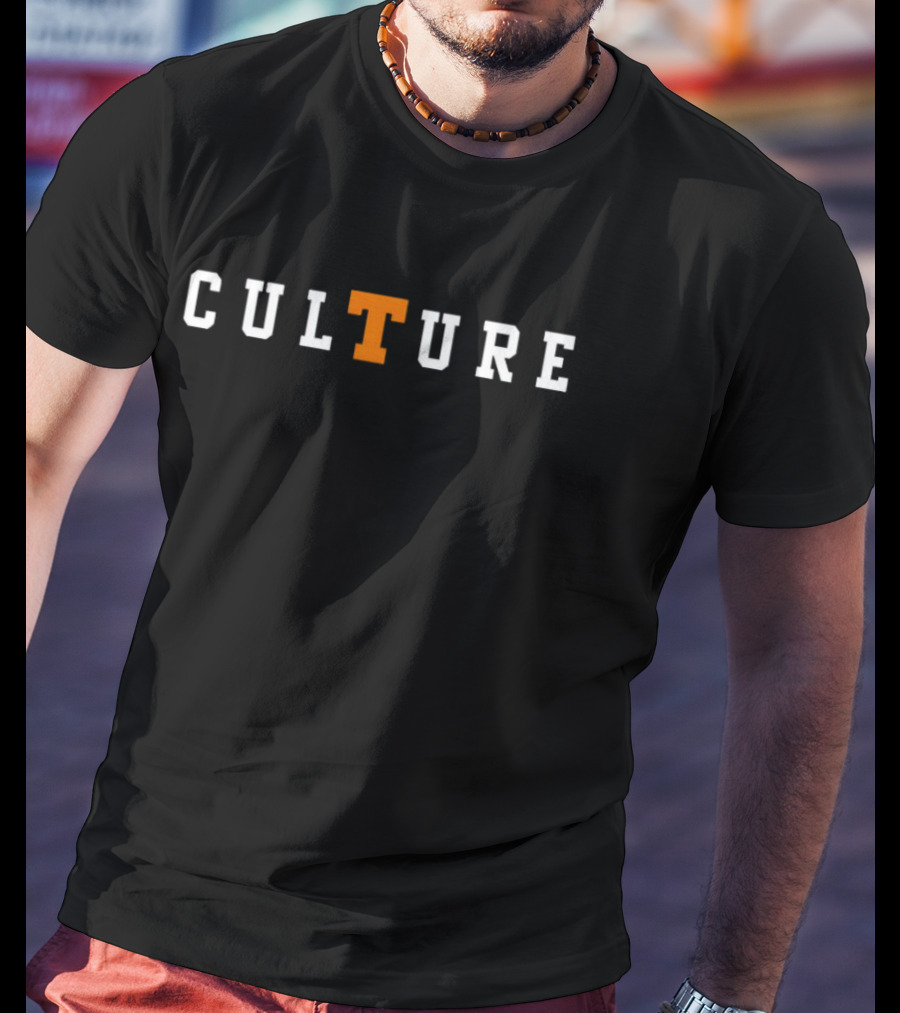 Texas Longhorns Culture Block Letter T T-Shirt