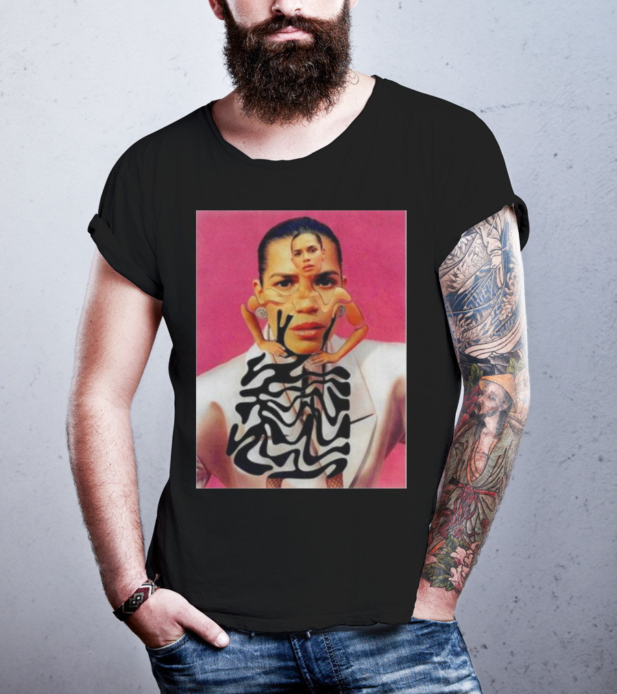 America Ferrera Abstract Portrait New T-Shirt