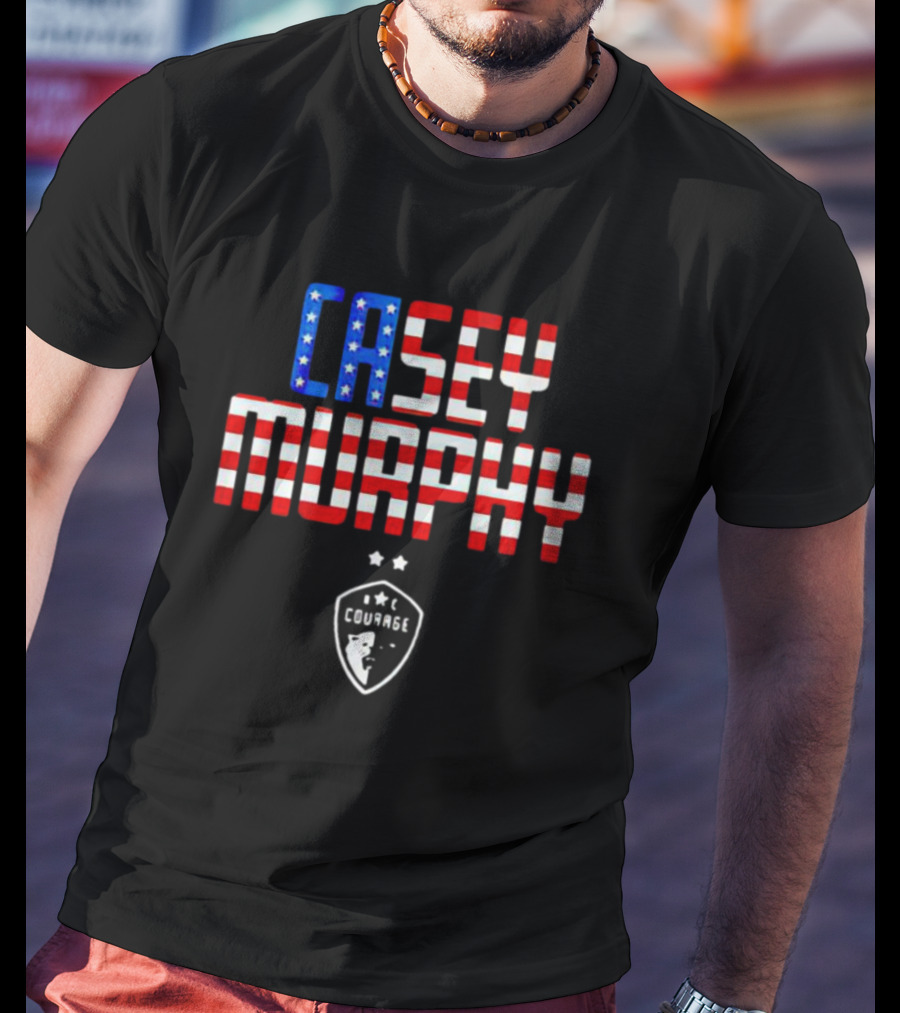 Casey Murphy USA Stars Stripes NC Courage T-Shirt