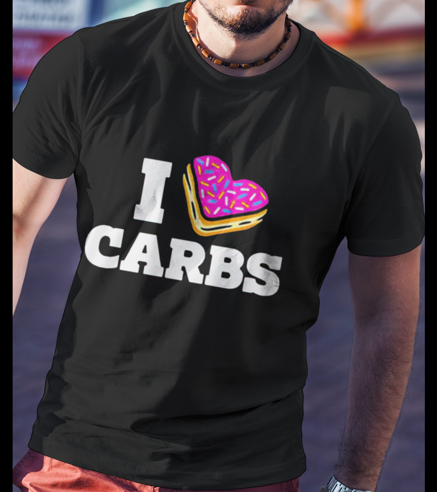 I Heart Carbs With Cake T-Shirt