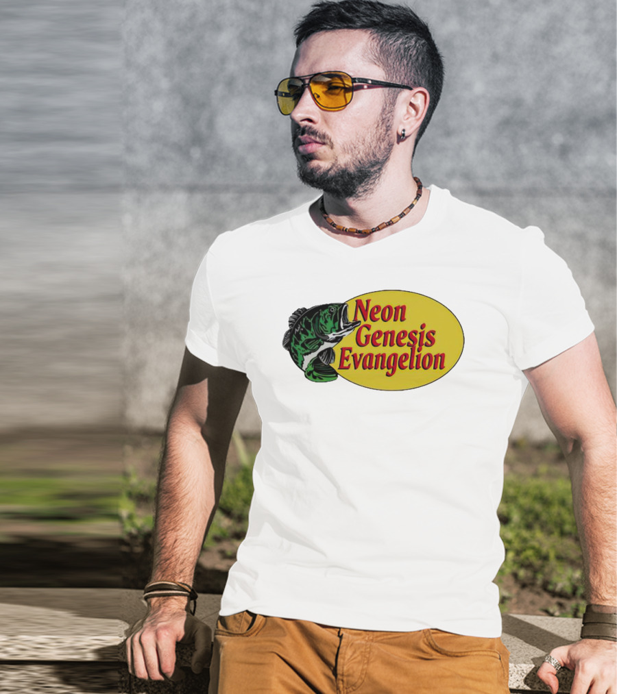 Neon Genesis Evangelion Bass Fish Pro T-Shirt