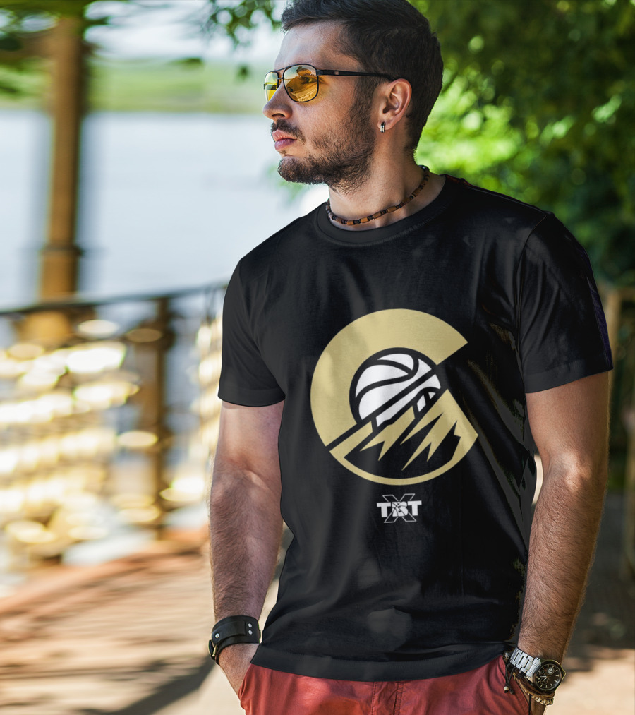 TBT Team Colorado Basketball Mountain T-Shirt
