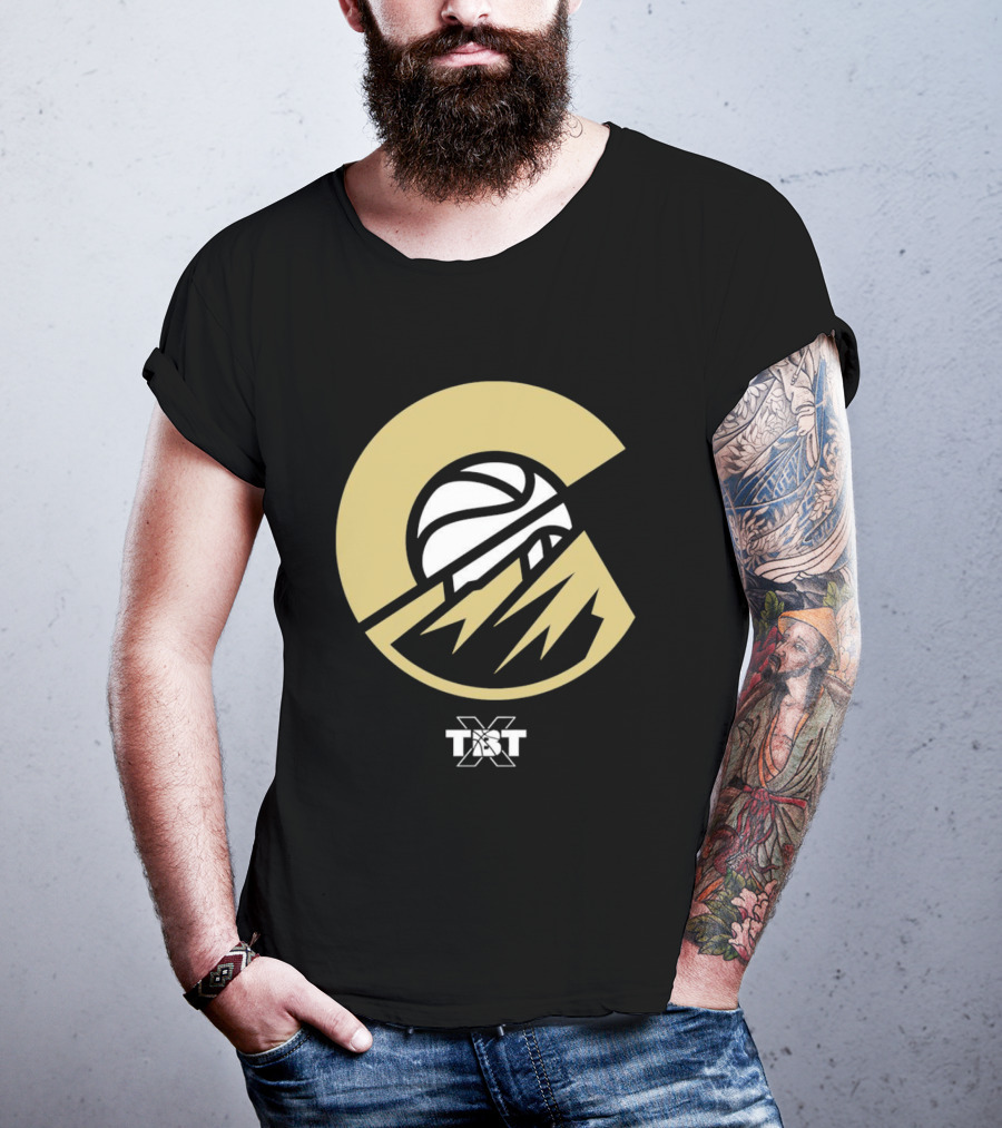 TBT Team Colorado Basketball Mountain T-Shirt