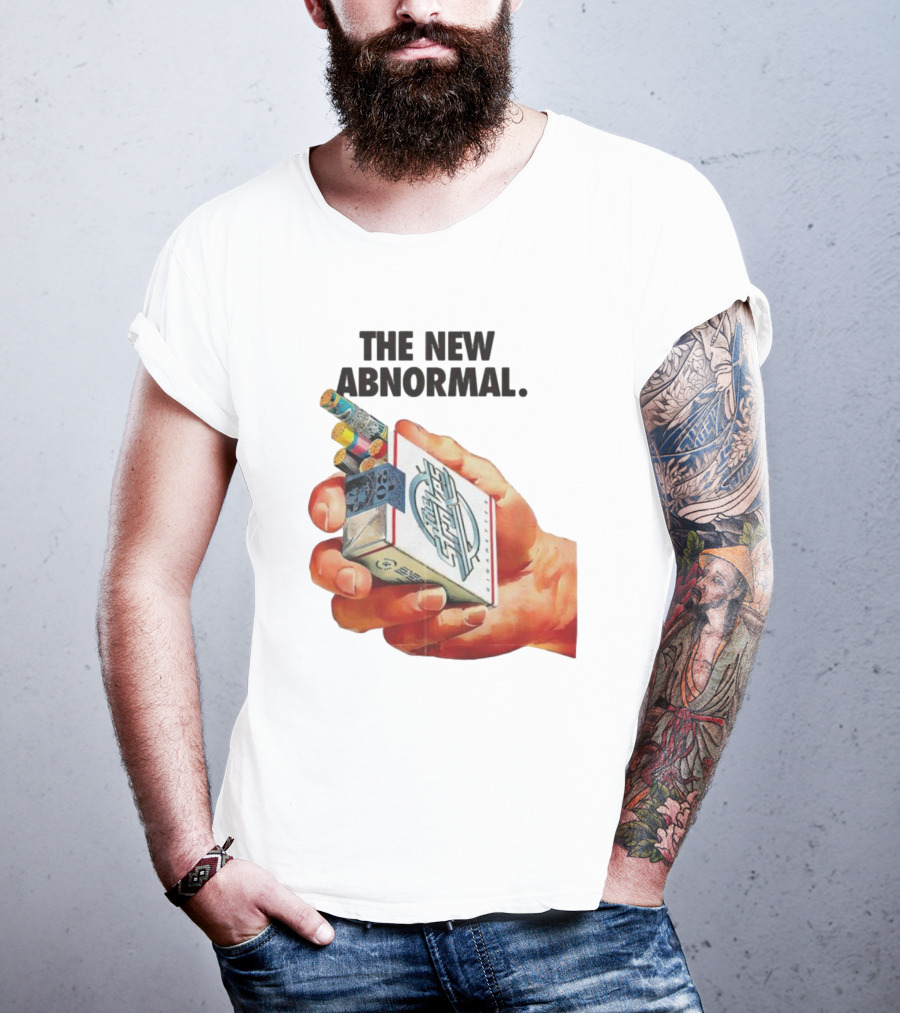 The Strokes The New Abnormal Album Cover Artwork Hand Holding Cigarette Box T-Shirt