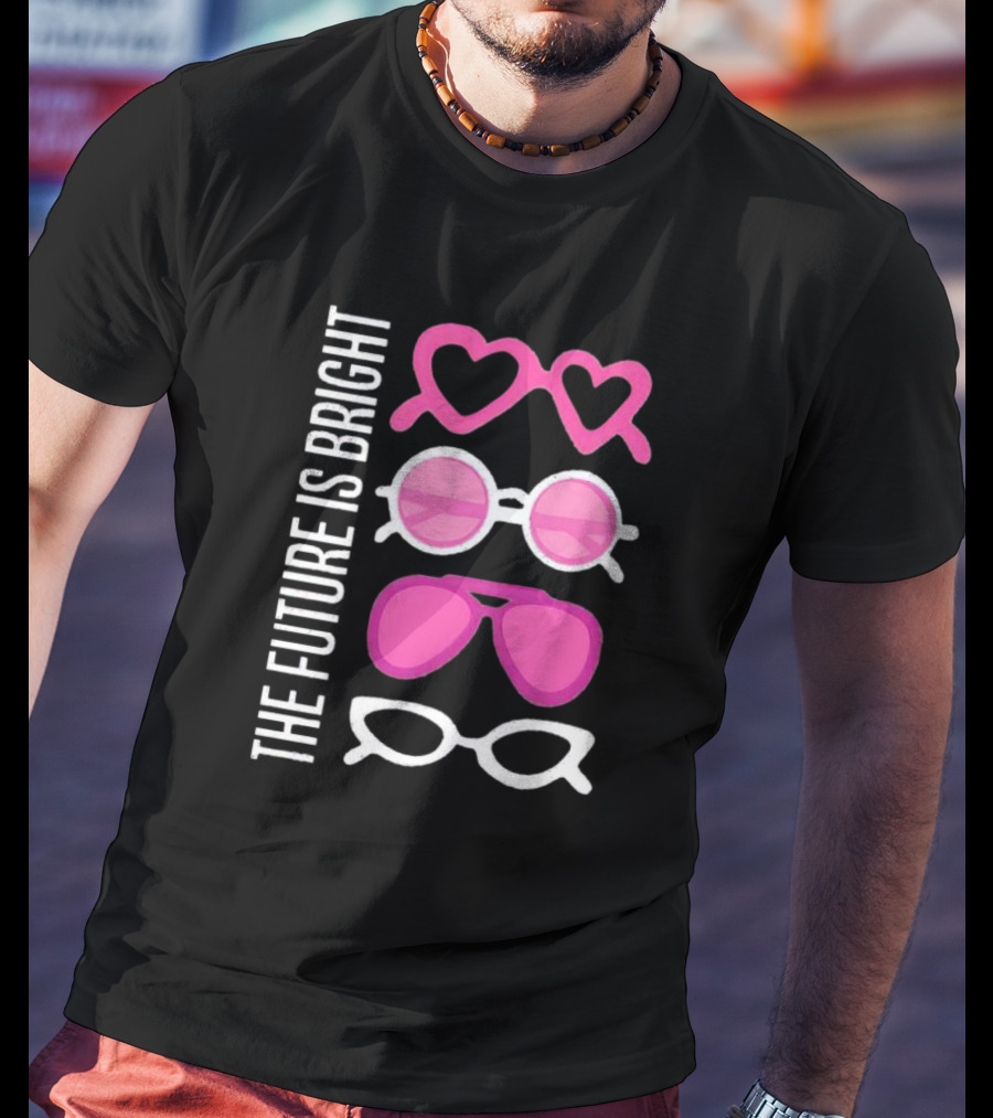 Barbie The Future Is Bright Sunglasses Collection T-Shirt