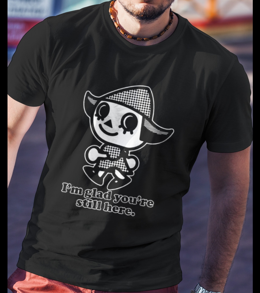 Animal Crossing Inspired 'I’m Glad You’re Still Here' Villager T-Shirt