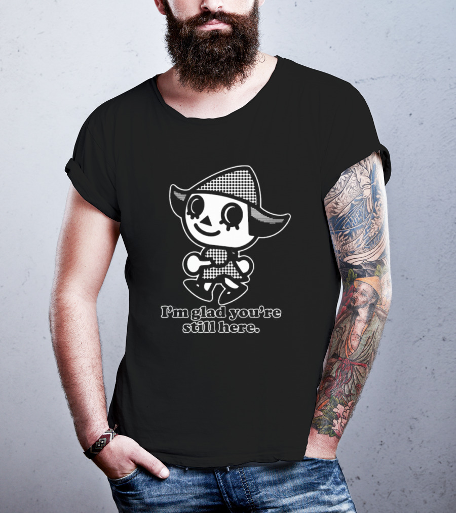 Animal Crossing Inspired 'I’m Glad You’re Still Here' Villager T-Shirt
