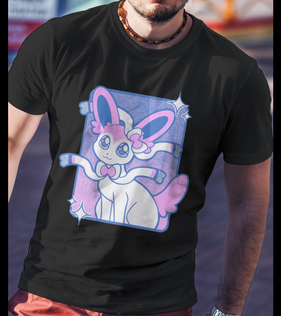 Pokemon Sylveon Cute Kawaii Pastel Fan T-Shirt