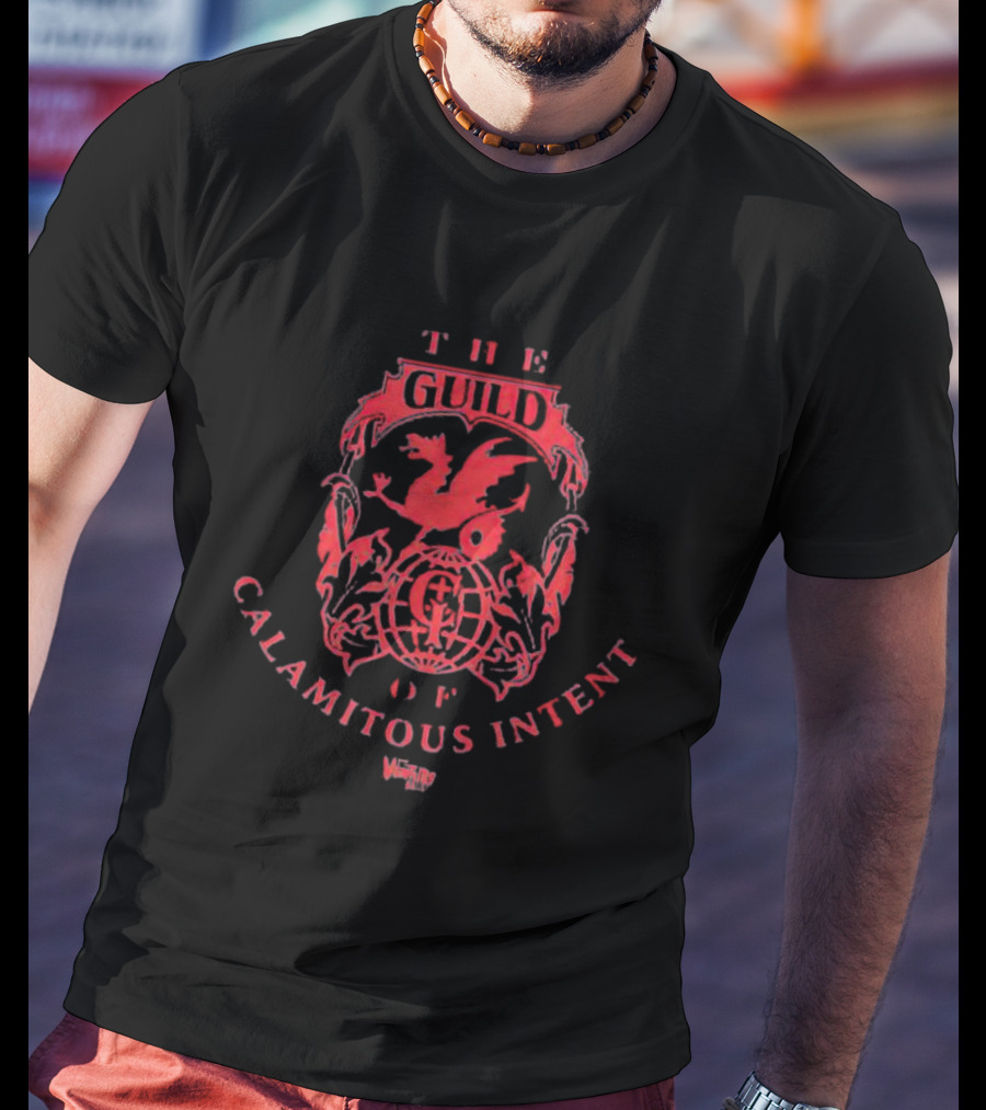 The Guild Of Calamitous Intent Venture Bros Red Dragon Crest T-Shirt