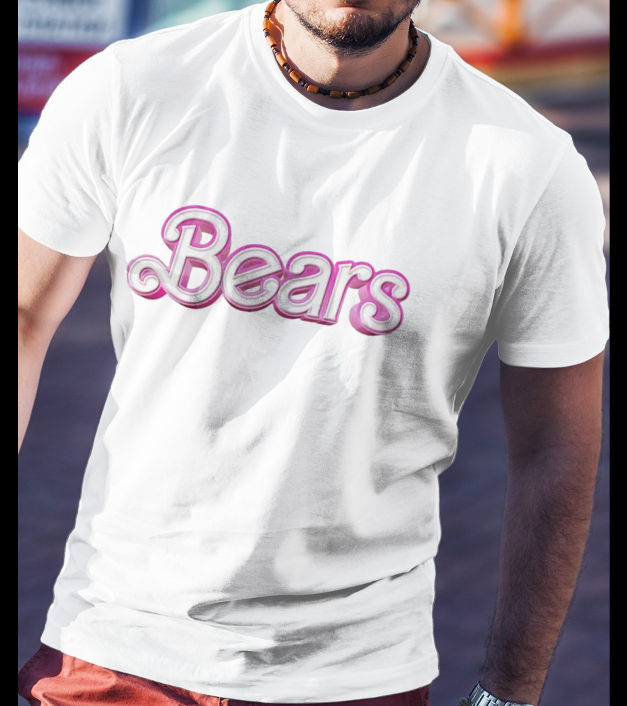 Chicago Bears Barbie Bears Pink T-Shirt
