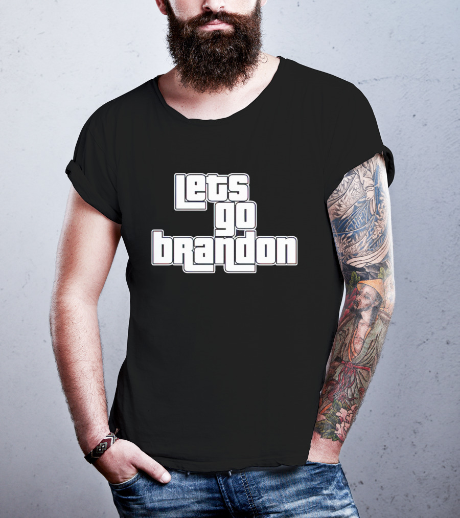 Lets Go Brandon Grand Theft T-Shirt