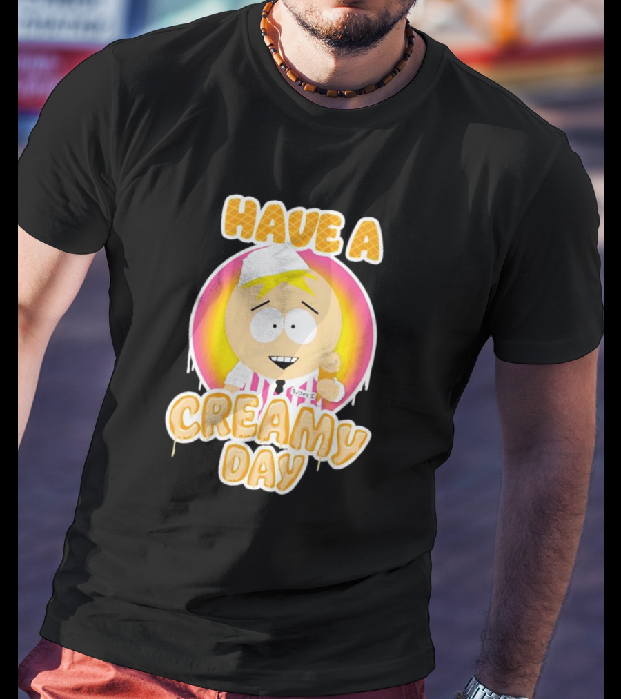 Have A Creamy Day DikinBaus Hot Dogs Ice Cream Cone T-Shirt