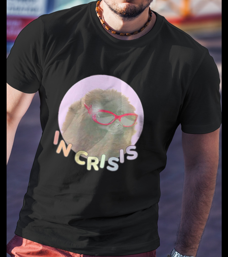Dog In Crisis With Glasses T-Shirt