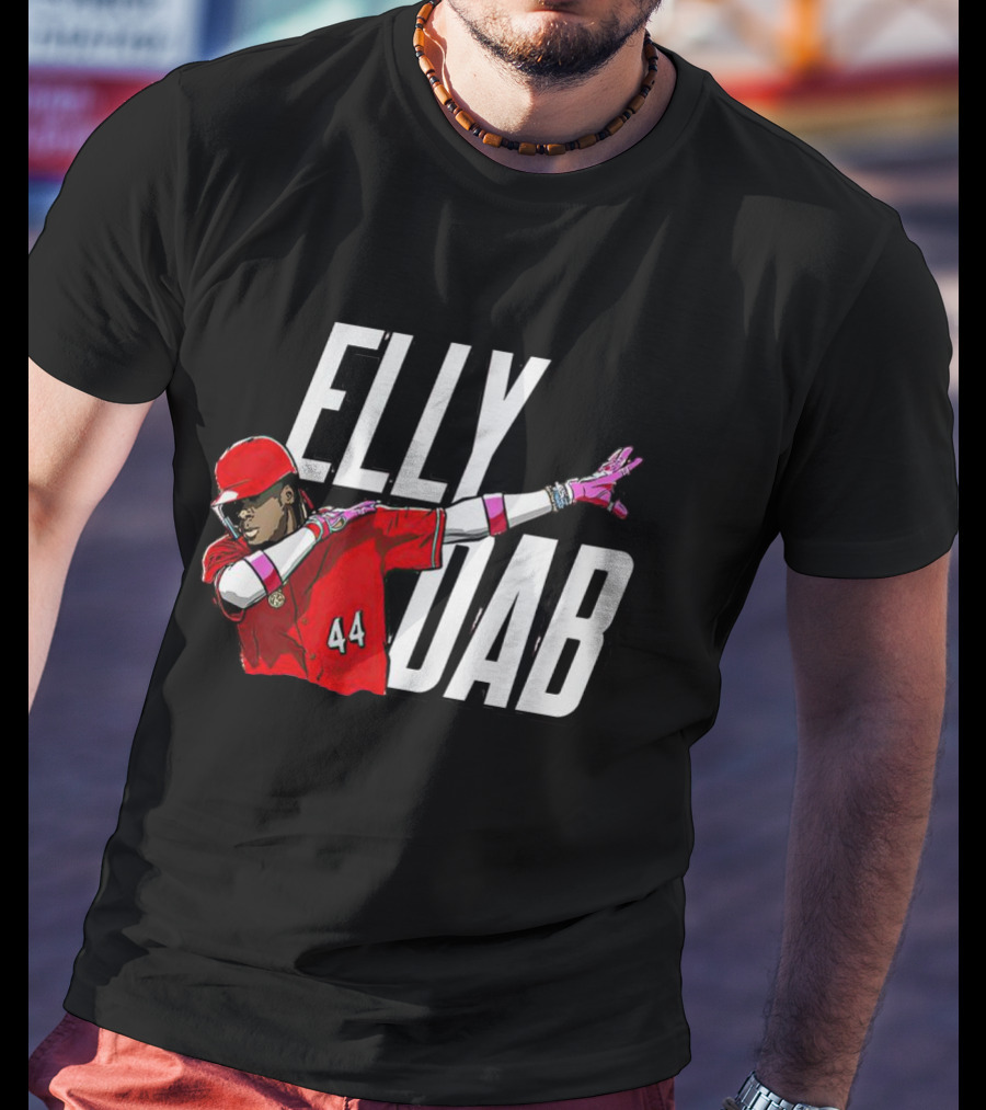 ELLY DAB Elly De LA Cruz Dabbing Number 44 T-Shirt