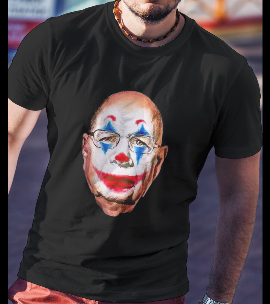 Klaus Schwab Joker Clown Face Paint T-Shirt