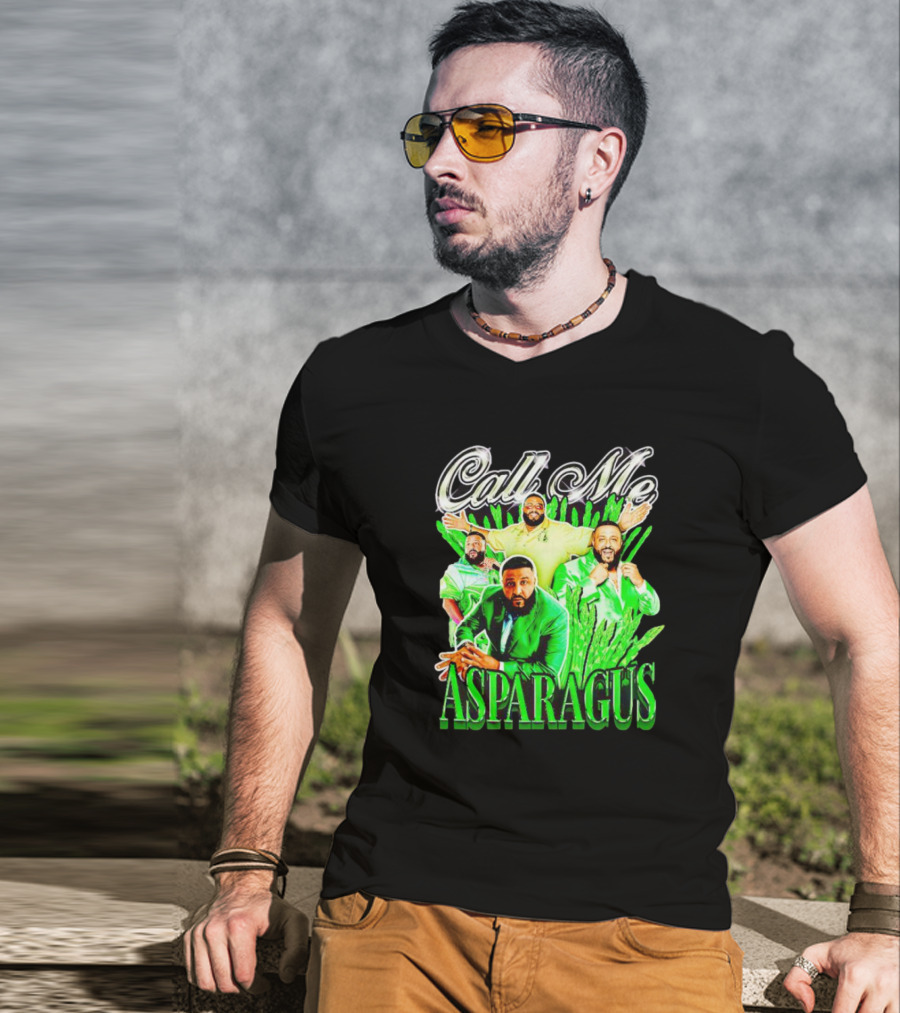 Call Me Asparagus DJ Khaled Green T-Shirt
