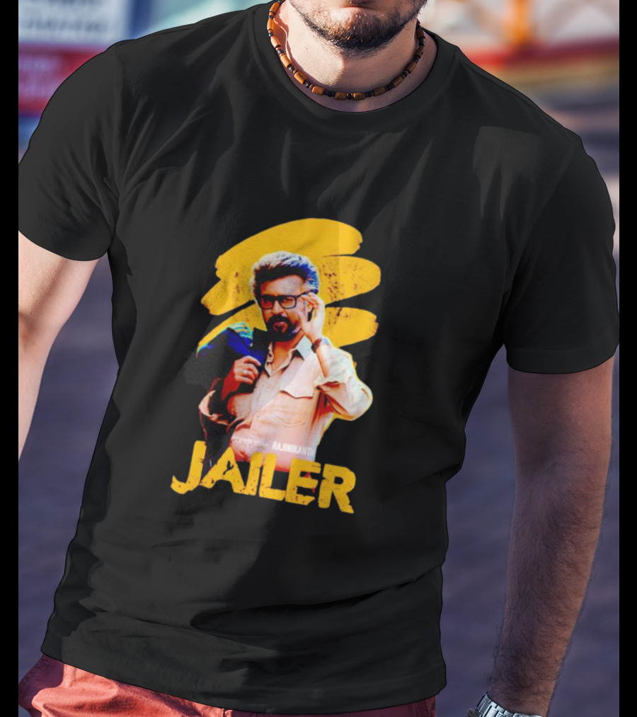 Super Star Rajinikanth Jailer Iconic T-Shirt