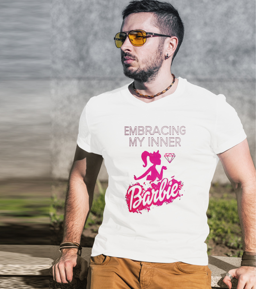 Embracing My Inner Barbie Pink Diamond T-Shirt