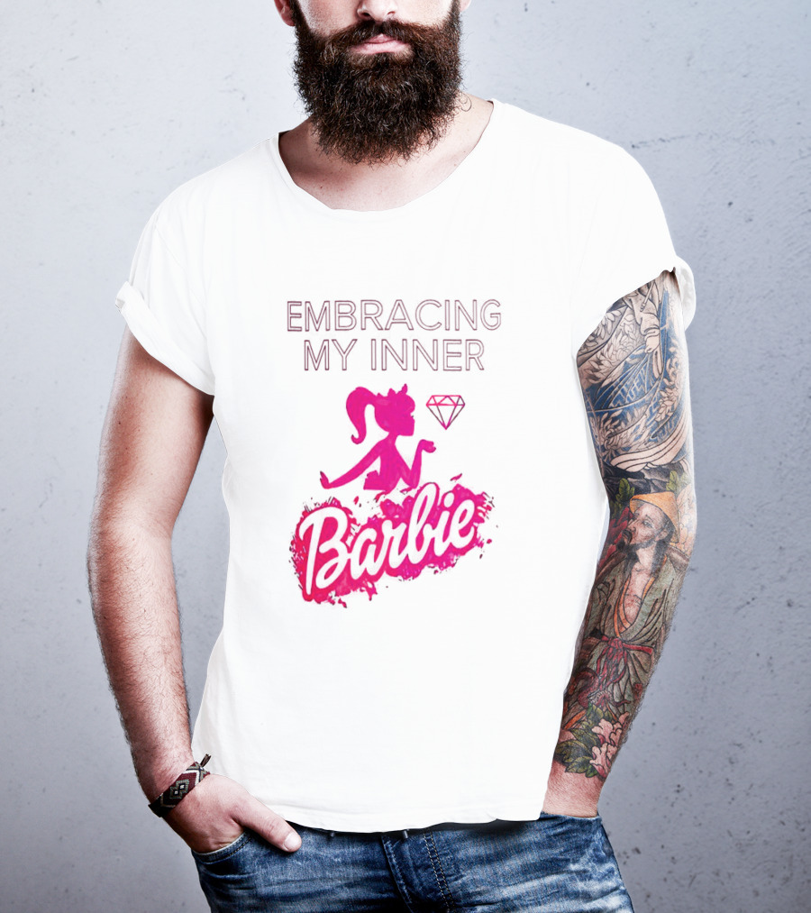 Embracing My Inner Barbie Pink Diamond T-Shirt