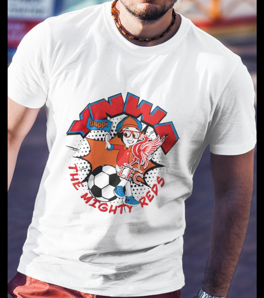Blippi YNWA LFC The Mighty Reds T-Shirt