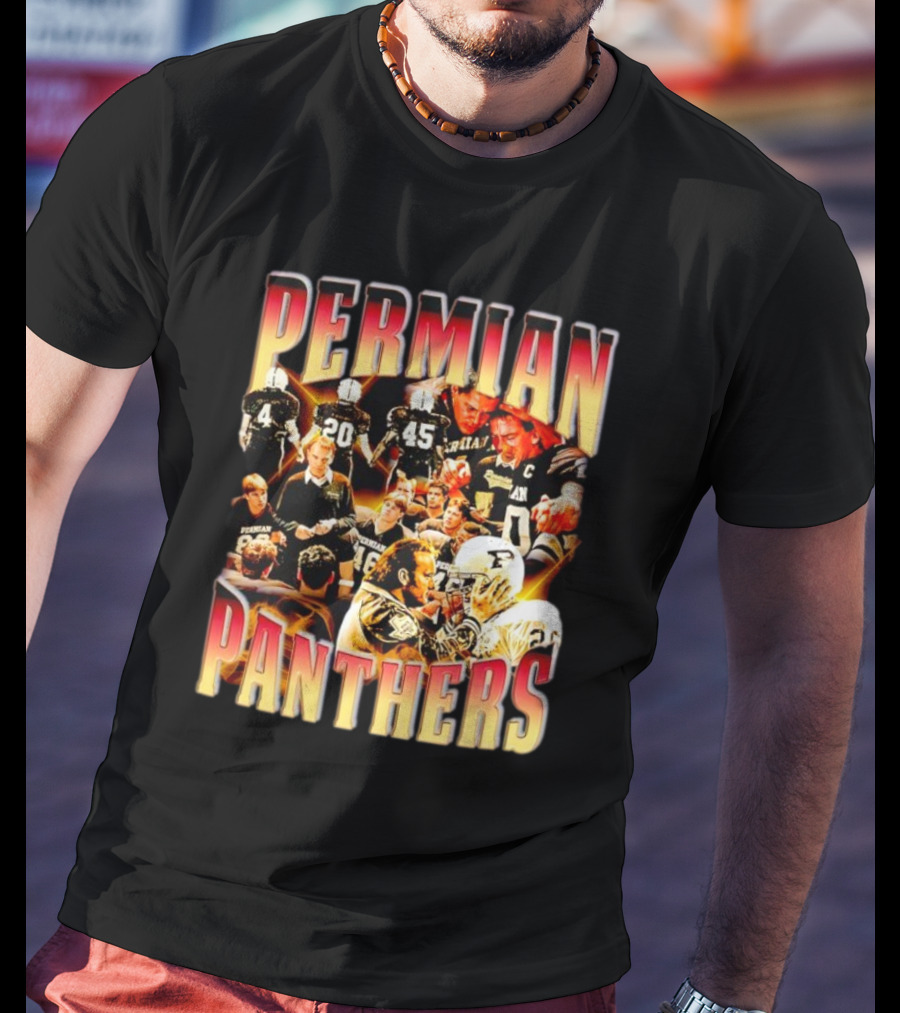 Permian Panthers 90s Football Team Vintage T-Shirt