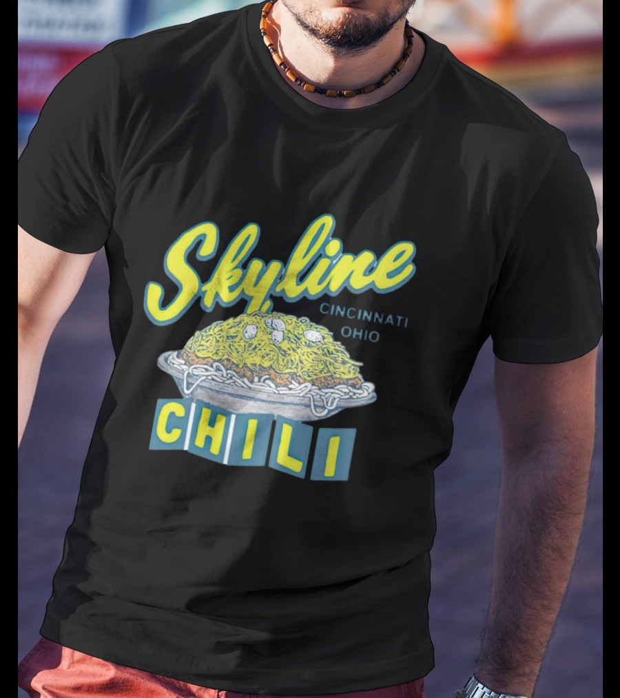 Skyline Chili Cincinnati Ohio Noodle Bowl T-Shirt
