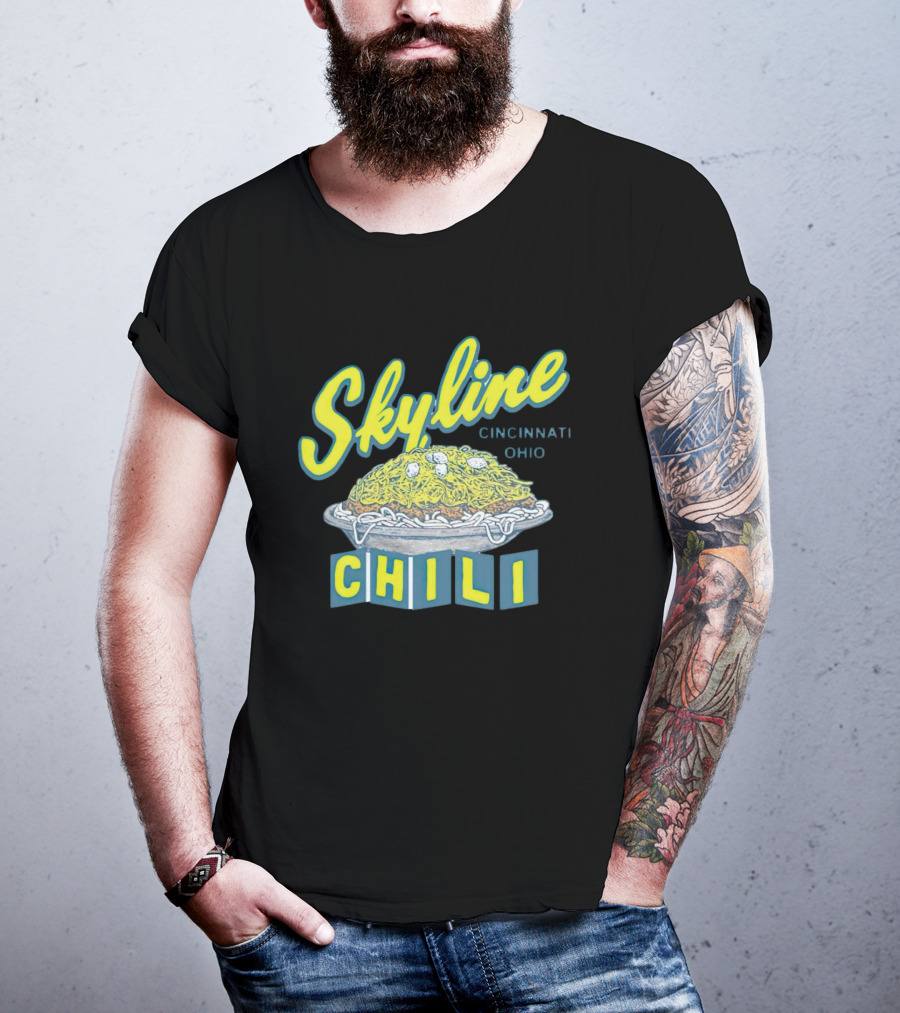 Skyline Chili Cincinnati Ohio Noodle Bowl T-Shirt