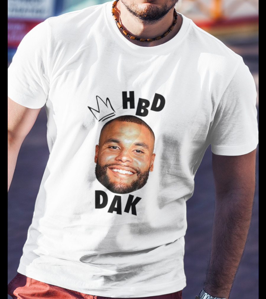 HBD Dak Prescott Birthday Celebration Iconic T-Shirt
