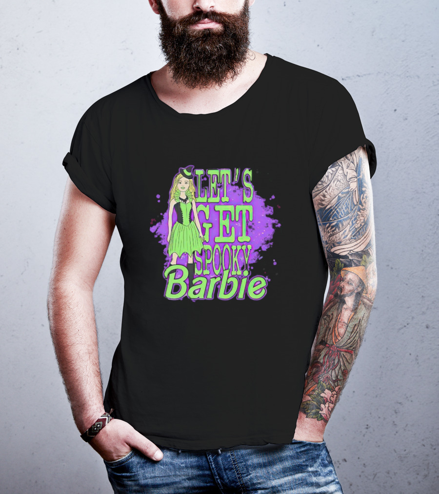 Let's Get Spooky Barbie Halloween Witch Costume T-Shirt